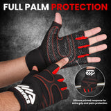MAVIKS Gym Weight Lifting Fitness Workout Gloves with Wrist Wrap Straps for Women & Men, Gym Gloves For CrossFit Training, Pull Ups, Weightlifting, Calisthenics, Powerlifting, Cycling MAVIKS Gym Weight Lifting Fitness Workout Gloves with Wrist Wrap Straps for Women & Men, Gym Gloves For CrossFit Training, Pull Ups, Weightlifting, Calisthenics, Powerlifting, Cycling