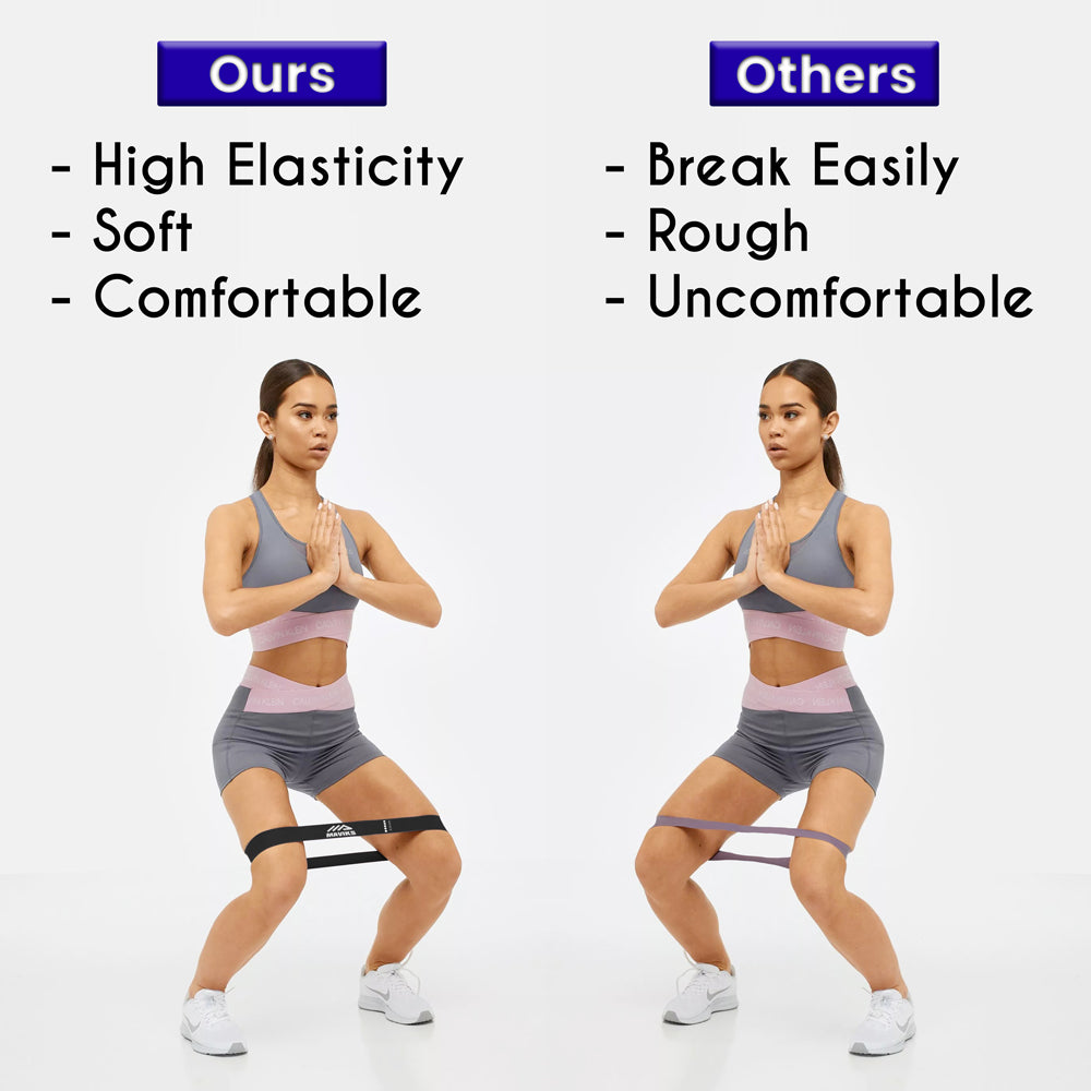 Exercise Resistance Bands for Working Out Set of 5 for Women and Men, Stretch Bands for Exercise, Physical Therapy, Arms Legs Workout, Stretching, Home Fitness Exercise Resistance Bands for Working Out Set of 5 for Women and Men, Stretch Bands for Exercise, Physical Therapy, Arms Legs Workout, Stretching, Home Fitness