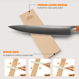 Rolling Knife Sharpener Kit Ceramic and Diamond Plated Knives Sharpener Polishing Disc Adjustable 15 20 Angles Non Slip Base for Precision Knife Sharpening with Leather Strop Rolling Knife Sharpener Kit Ceramic and Diamond Plated Knives Sharpener Polishing Disc Adjustable 15 20 Angles Non Slip Base for Precision Knife Sharpening with Leather Strop