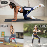 Exercise Resistance Bands for Working Out Set of 5 for Women and Men, Stretch Bands for Exercise, Physical Therapy, Arms Legs Workout, Stretching, Home Fitness Exercise Resistance Bands for Working Out Set of 5 for Women and Men, Stretch Bands for Exercise, Physical Therapy, Arms Legs Workout, Stretching, Home Fitness