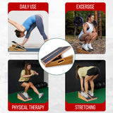 Professional Adjustable Calf Stretcher Slant Board for Squats for Ankle and Achilles Stretching, Posture Wooden Slant Board for Calf Stretching, Squat Wedge for Physical therapy & Exercise Professional Adjustable Calf Stretcher Slant Board for Squats for Ankle and Achilles Stretching, Posture Wooden Slant Board for Calf Stretching, Squat Wedge for Physical therapy & Exercise