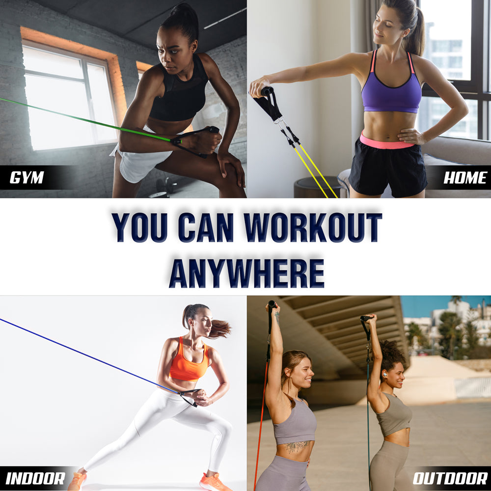 Power Resistance Bands Set of 5 β Heavy-Duty Powerlifting & Strength Training Bands for Men & Women β Workout Bands for Deadlifts, Squats, CrossFit & Full Body Fitness Power Resistance Bands Set of 5 β Heavy-Duty Powerlifting & Strength Training Bands for Men & Women β Workout Bands for Deadlifts, Squats, CrossFit & Full Body Fitness