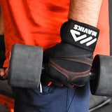 MAVIKS Gym Weight Lifting Fitness Workout Gloves with Wrist Wrap Straps for Women & Men, Gym Gloves For CrossFit Training, Pull Ups, Weightlifting, Calisthenics, Powerlifting, Cycling MAVIKS Gym Weight Lifting Fitness Workout Gloves with Wrist Wrap Straps for Women & Men, Gym Gloves For CrossFit Training, Pull Ups, Weightlifting, Calisthenics, Powerlifting, Cycling
