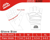 MAVIKS Gym Weight Lifting Fitness Workout Gloves with Wrist Wrap Straps for Women & Men, Gym Gloves For CrossFit Training, Pull Ups, Weightlifting, Calisthenics, Powerlifting, Cycling MAVIKS Gym Weight Lifting Fitness Workout Gloves with Wrist Wrap Straps for Women & Men, Gym Gloves For CrossFit Training, Pull Ups, Weightlifting, Calisthenics, Powerlifting, Cycling
