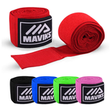 MAVIKS Boxing Hand Wraps 120 and 180 inch Bandages for Martial Arts Kickboxing Muay Thai MMA Training Sparring Men Women Inner Gloves Elastic Hand Wraps with Thumb Loop MAVIKS Boxing Hand Wraps 120 and 180 inch Bandages for Martial Arts Kickboxing Muay Thai MMA Training Sparring Men Women Inner Gloves Elastic Hand Wraps with Thumb Loop