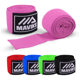 MAVIKS Boxing Hand Wraps 120 and 180 inch Bandages for Martial Arts Kickboxing Muay Thai MMA Training Sparring Men Women Inner Gloves Elastic Hand Wraps with Thumb Loop MAVIKS Boxing Hand Wraps 120 and 180 inch Bandages for Martial Arts Kickboxing Muay Thai MMA Training Sparring Men Women Inner Gloves Elastic Hand Wraps with Thumb Loop