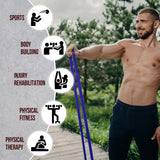 MAVIKS Pull-Up Assistance Bands Set of 5 – Heavy-Duty Resistance Bands for Pull-Ups, Strength Training, Powerlifting, Mobility & Full Body Workout – Exercise Bands for Men & Women