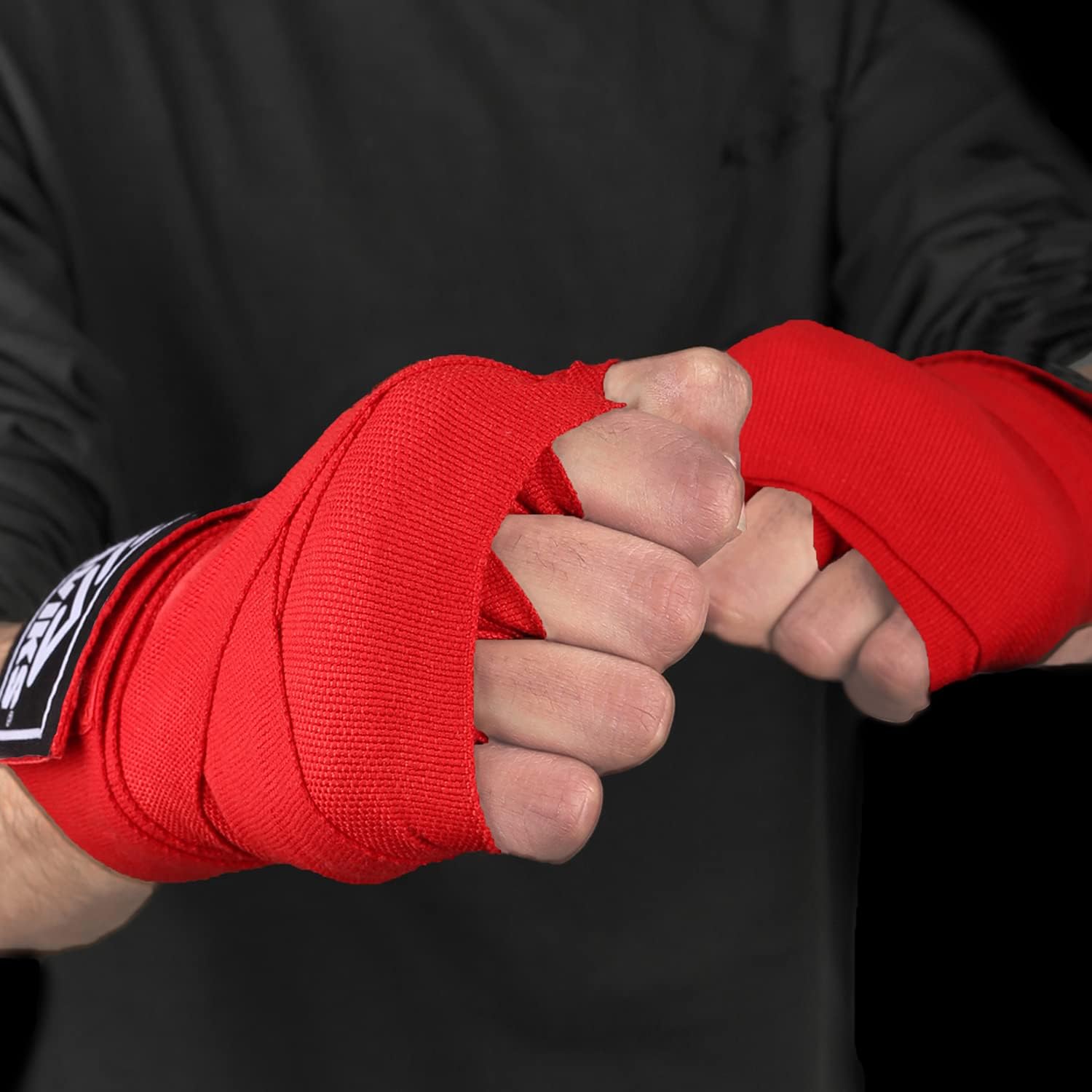 MAVIKS Boxing Hand Wraps 120 and 180 inch Bandages for Martial Arts Kickboxing Muay Thai MMA Training Sparring Men Women Inner Gloves Elastic Hand Wraps with Thumb Loop