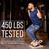 Professional Adjustable Calf Stretcher Slant Board for Squats for Ankle and Achilles Stretching, Posture Wooden Slant Board for Calf Stretching, Squat Wedge for Physical therapy & Exercise