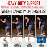 Professional Adjustable Calf Stretcher Slant Board for Squats for Ankle and Achilles Stretching, Posture Wooden Slant Board for Calf Stretching, Squat Wedge for Physical therapy & Exercise