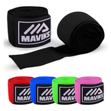 MAVIKS Boxing Hand Wraps 120 and 180 inch Bandages for Martial Arts Kickboxing Muay Thai MMA Training Sparring Men Women Inner Gloves Elastic Hand Wraps with Thumb Loop